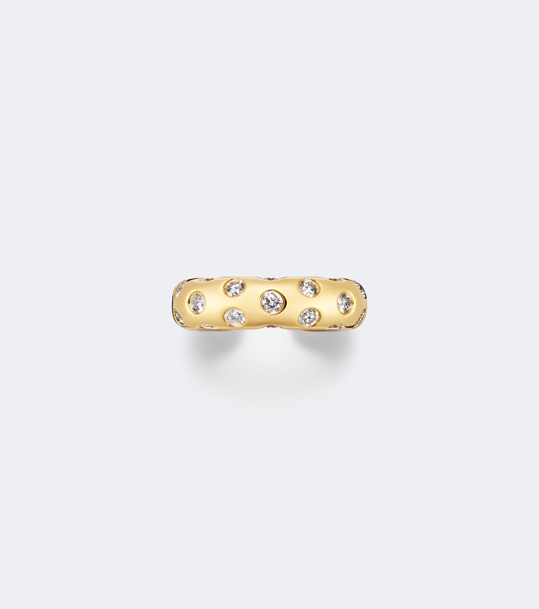 Anita Ko - Cosmo 18kt gold single ear cuff with diamonds