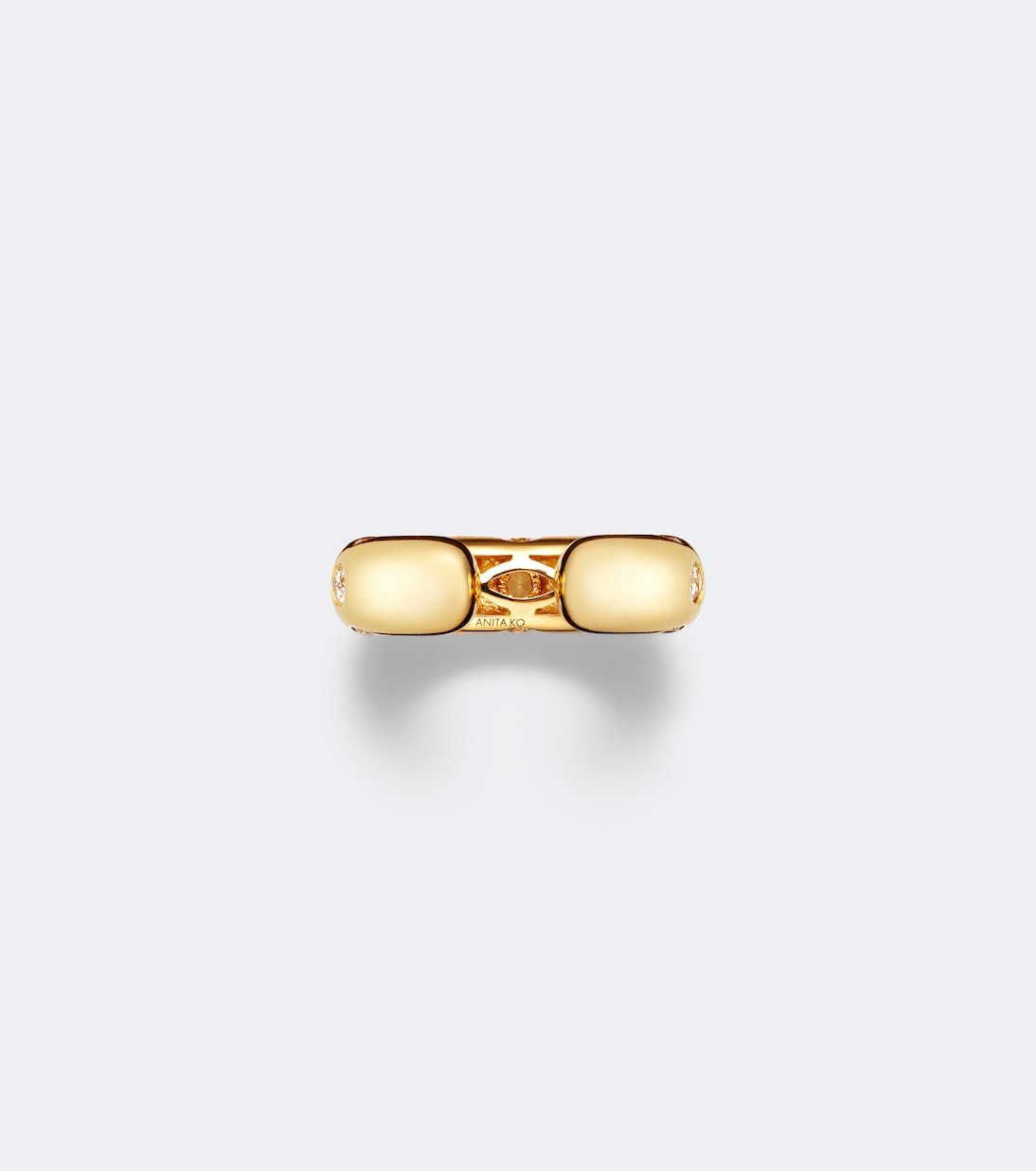 Anita Ko - Cosmo 18kt gold single ear cuff with diamonds