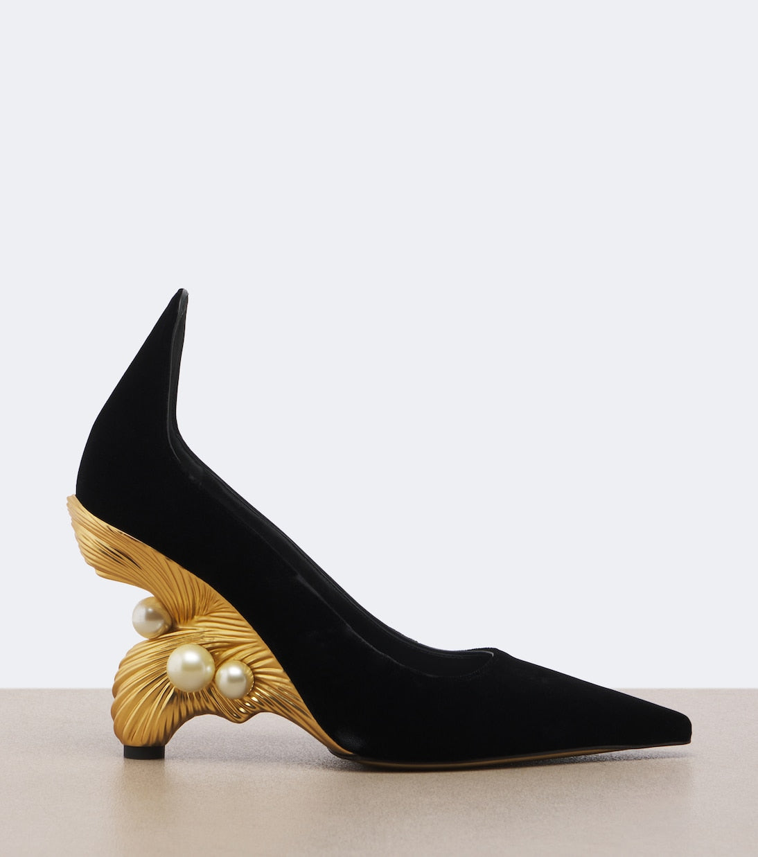 Jimmy Choo - Ithaca embellished velvet pumps