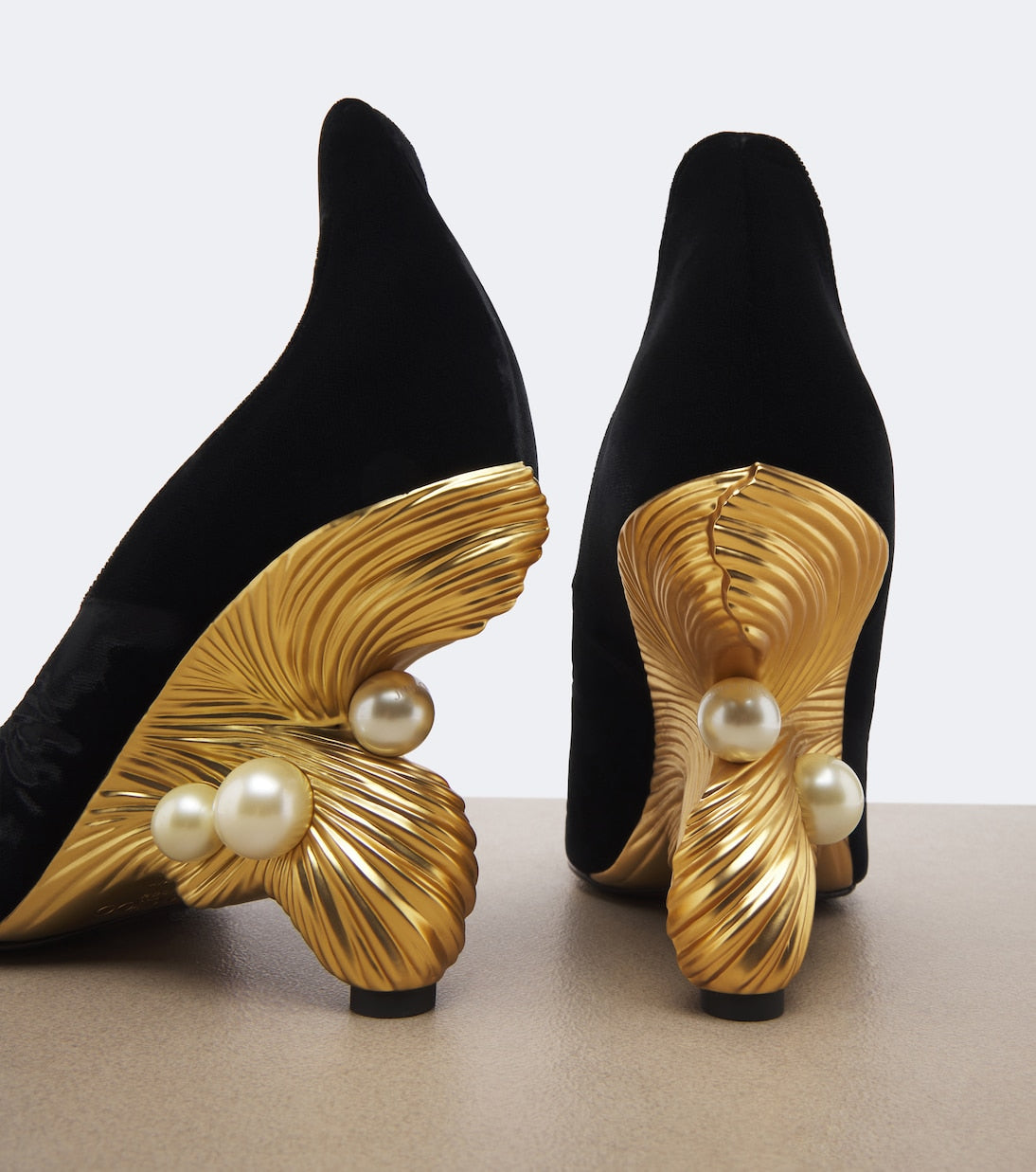 Jimmy Choo - Ithaca embellished velvet pumps
