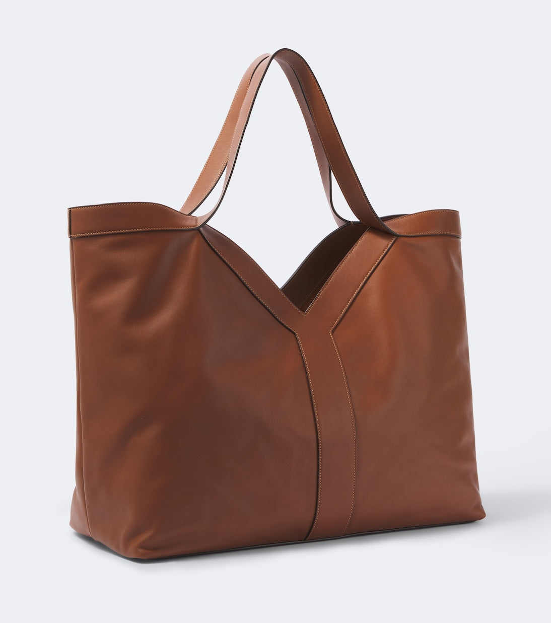 Saint Laurent - Y Large leather tote bag