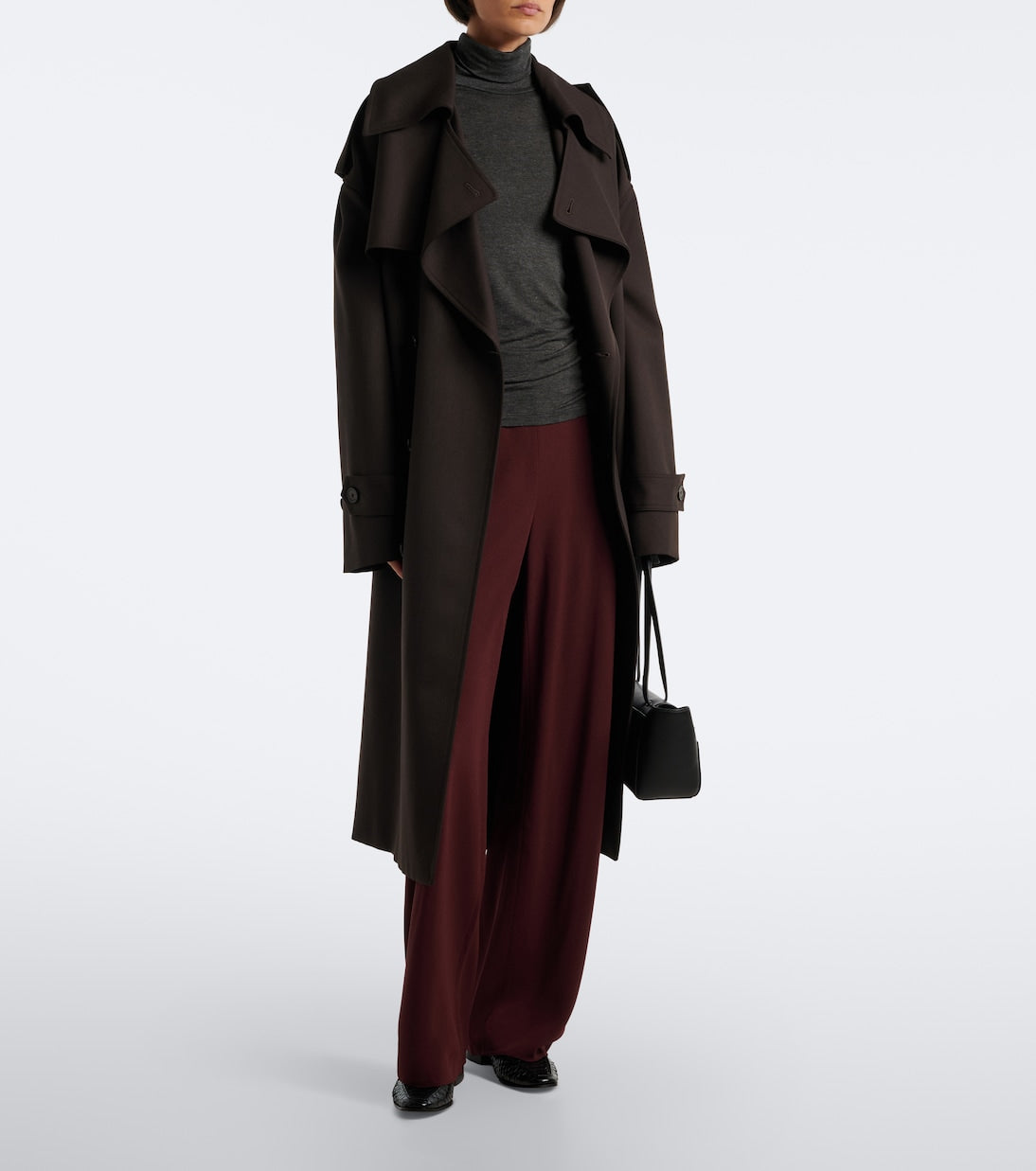 Vince - Colette crêpe wide-leg pants
