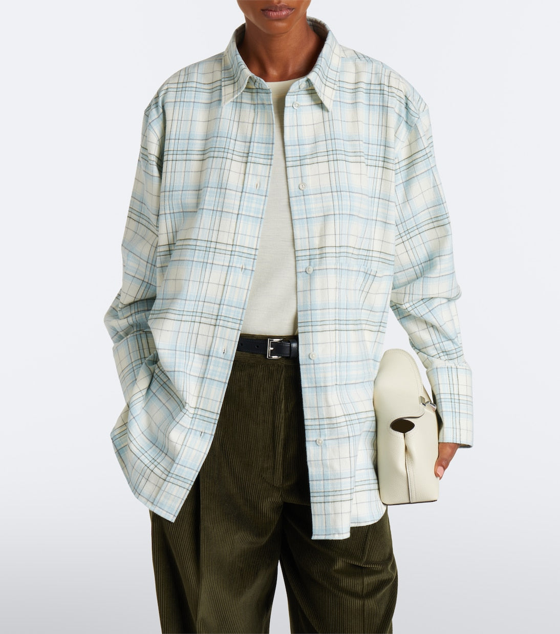 Róhe - Checked cotton shirt