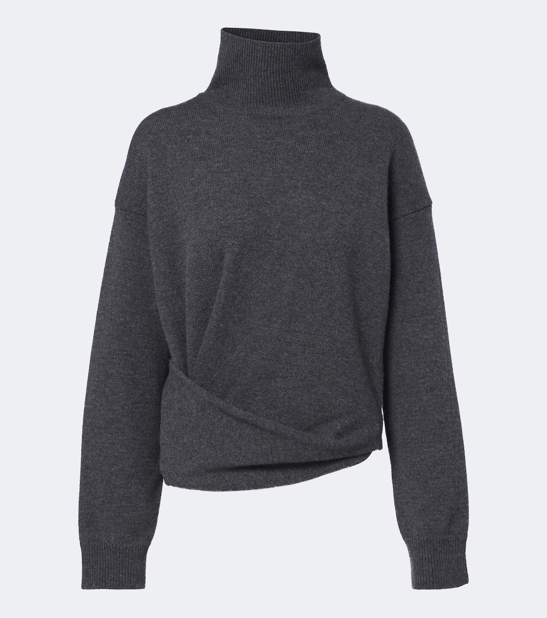 Róhe - Draped wool and cashmere turtleneck sweater