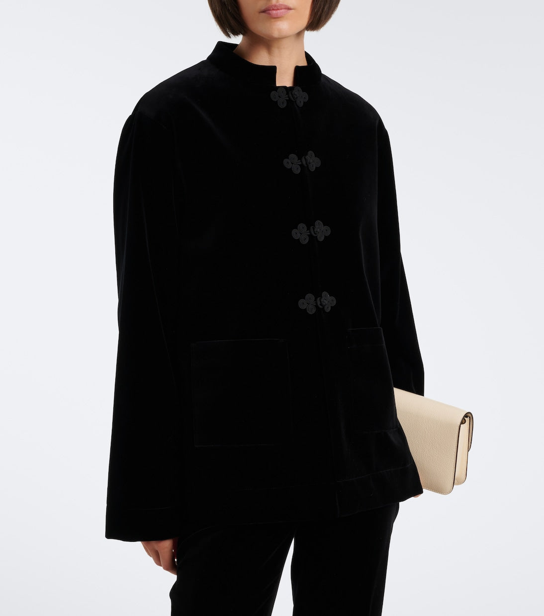 Róhe - Cotton velvet jacket