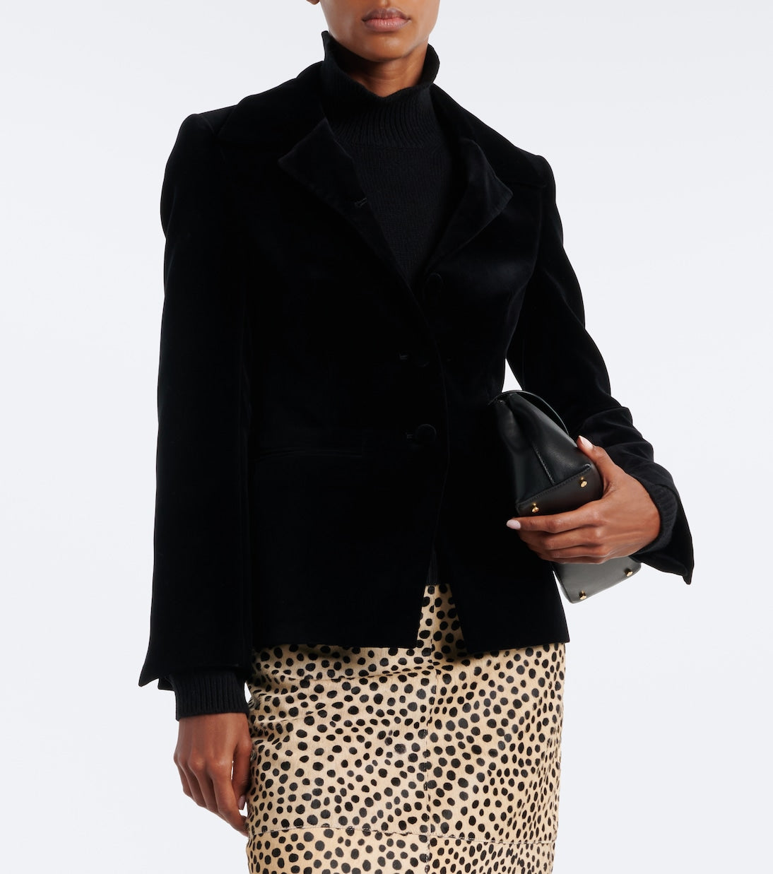 Róhe - Single-breasted cotton velvet blazer