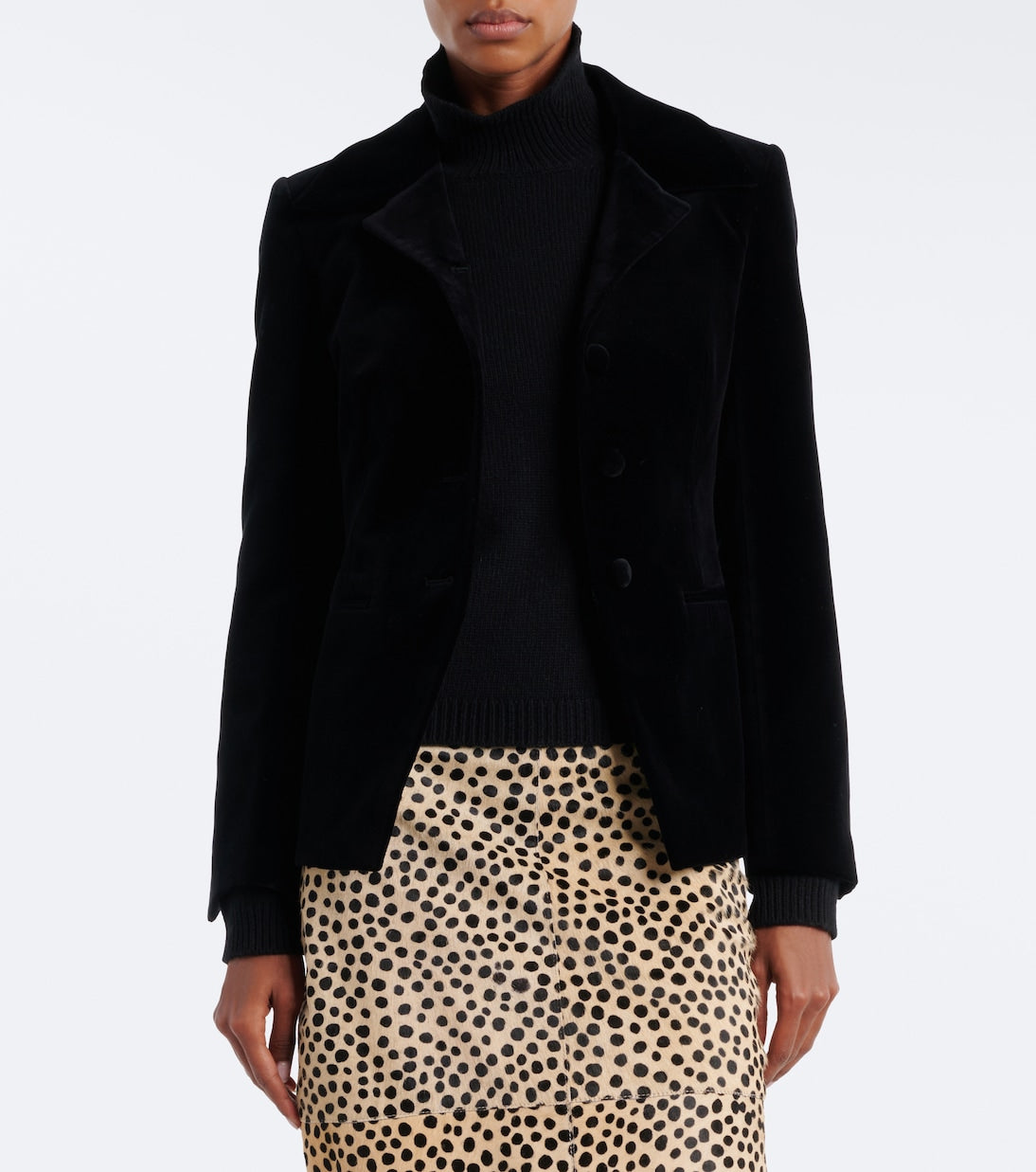 Róhe - Single-breasted cotton velvet blazer