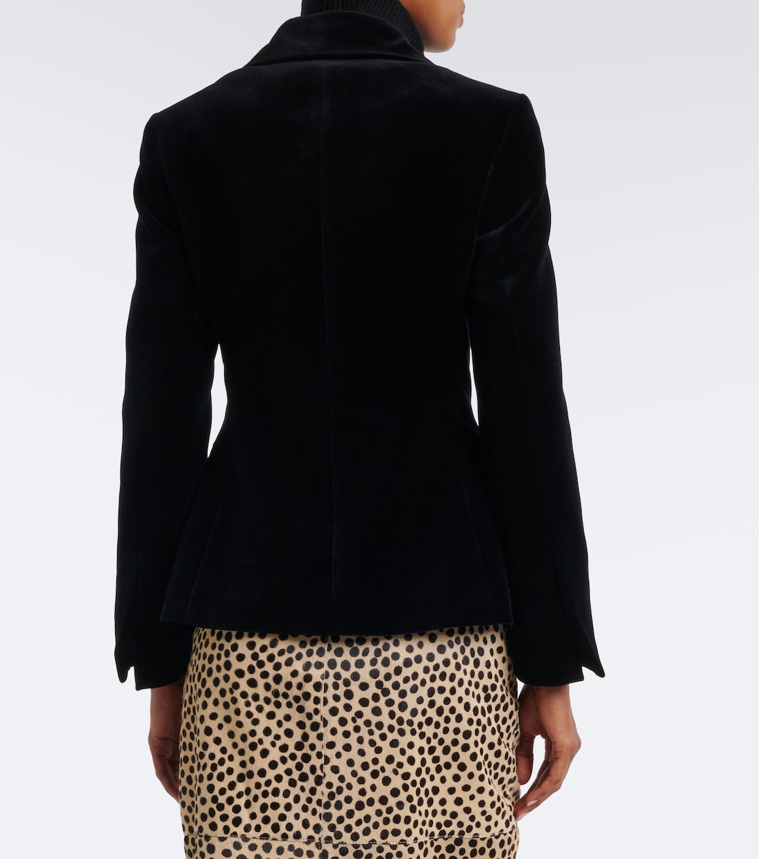 Róhe - Single-breasted cotton velvet blazer