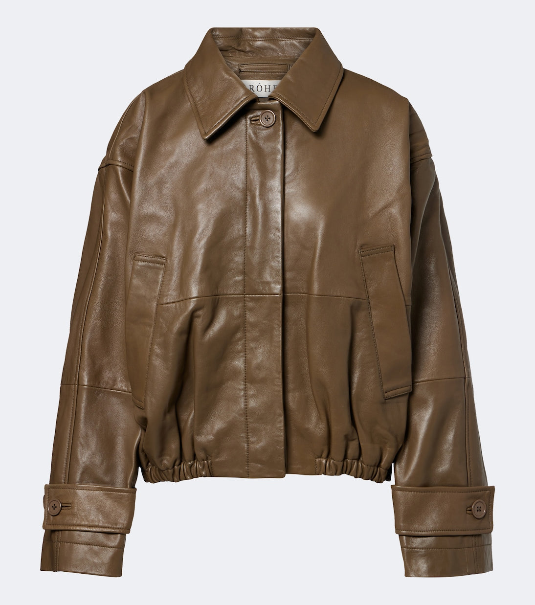 Róhe - Leather blouson jacket