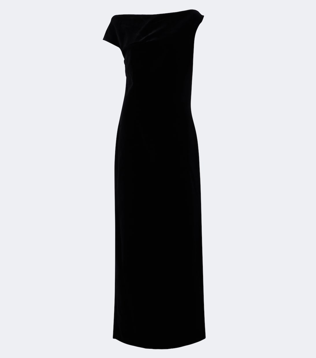 Róhe - Asymmetric cotton velvet gown
