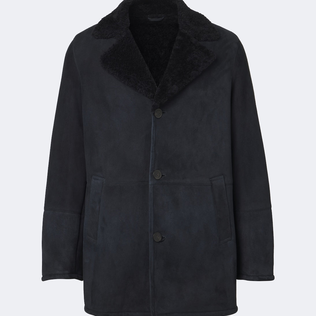Arma - Bohdan shearling-lined suede coat