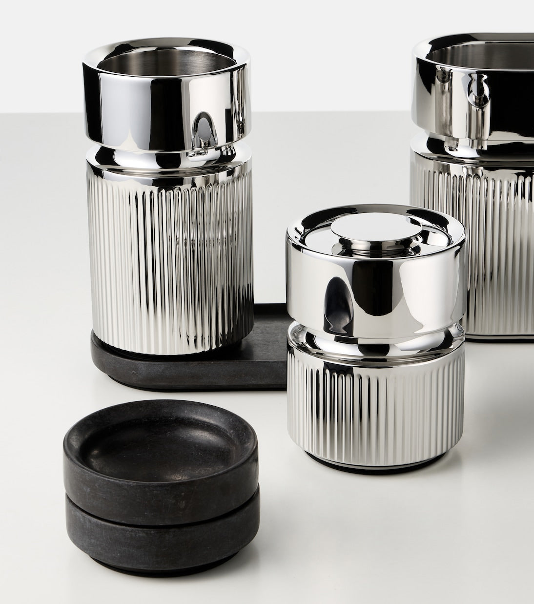 Christofle - Club 30 set of 5 stainless steel bar pieces