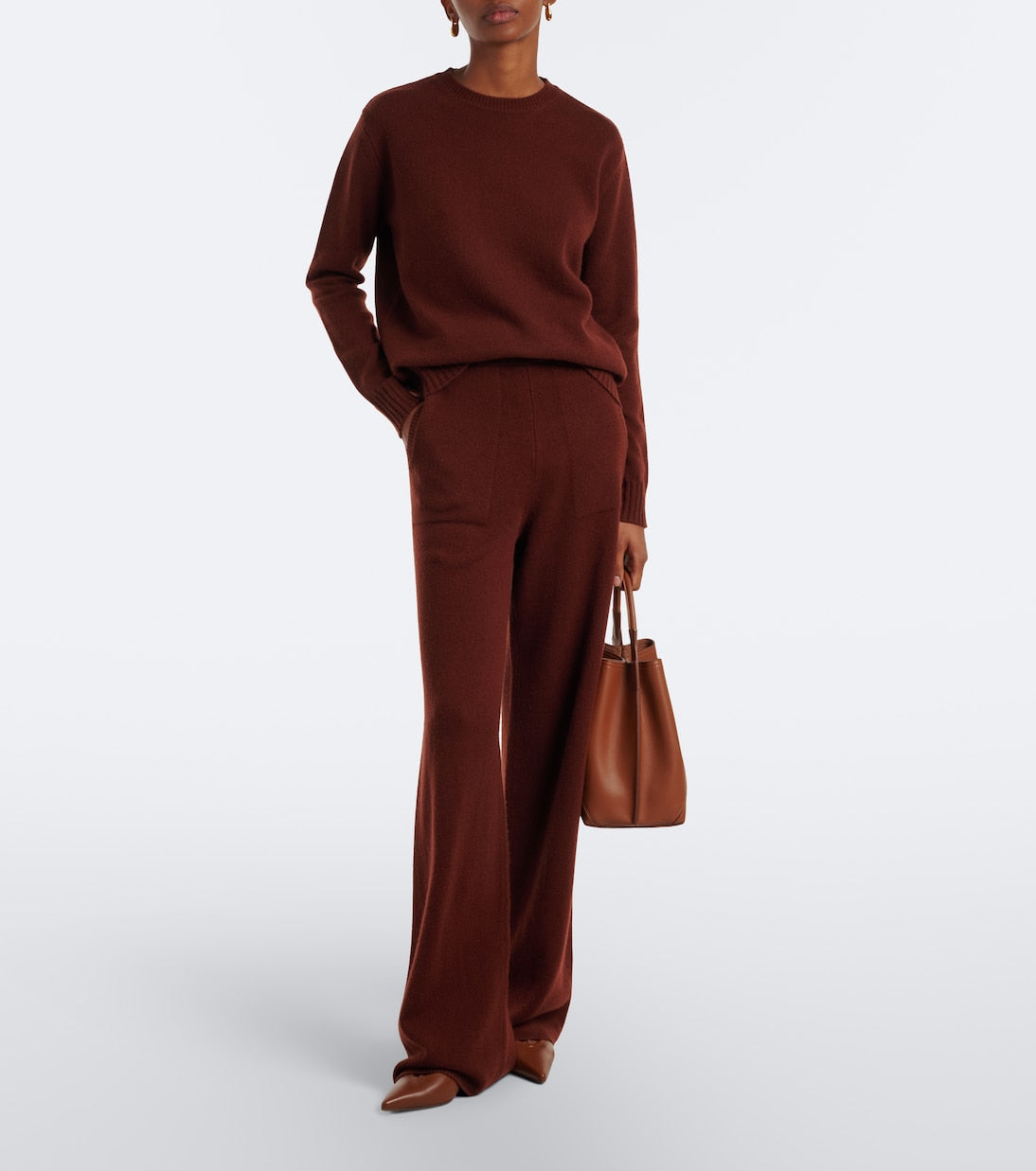 Max Mara - Cashmere wide-leg pants