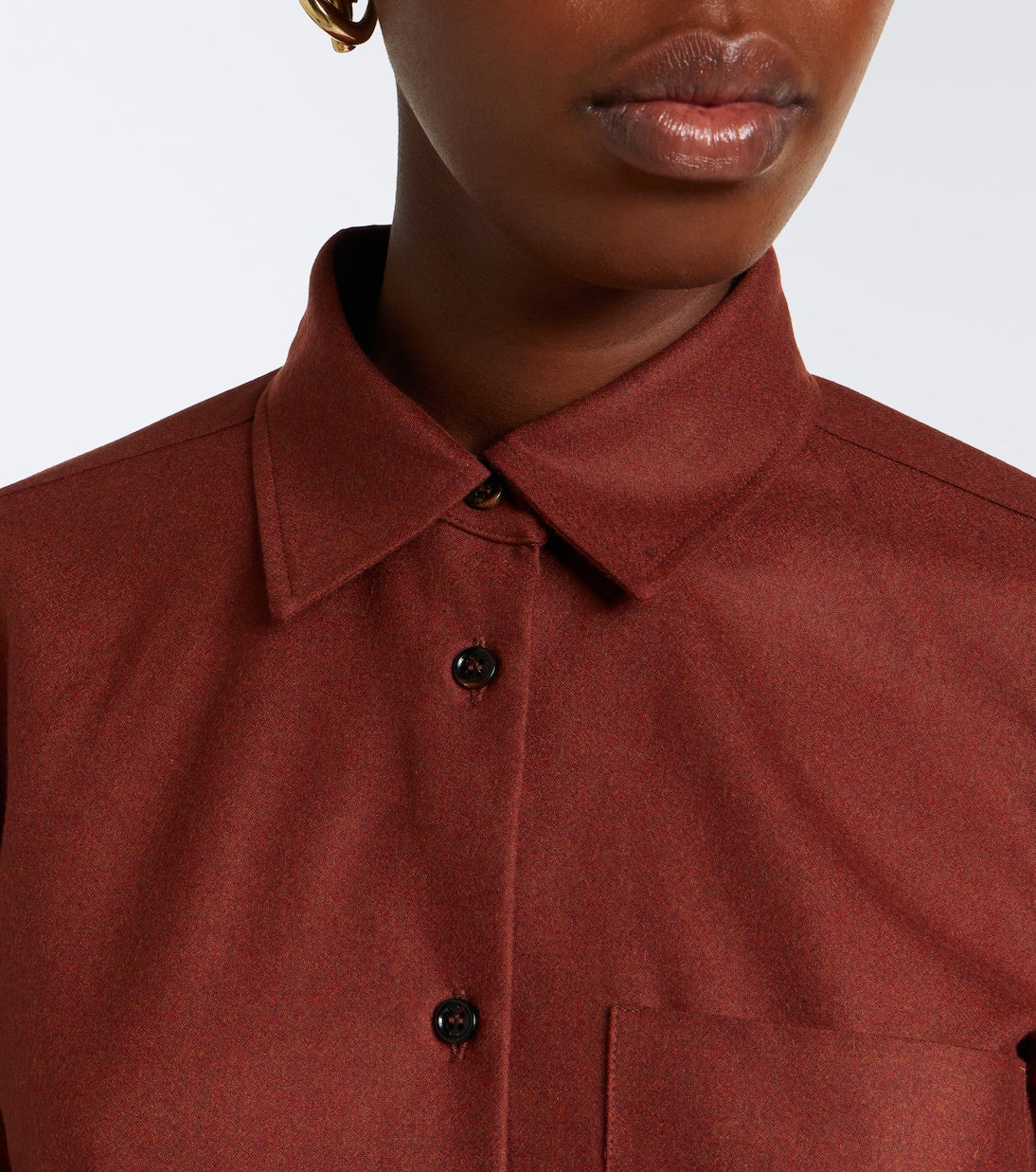 Max Mara - Cashmere-blend shirt