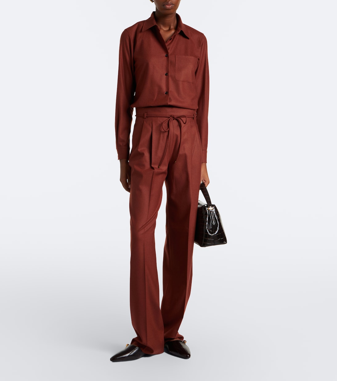 Max Mara - Cashmere-blend shirt