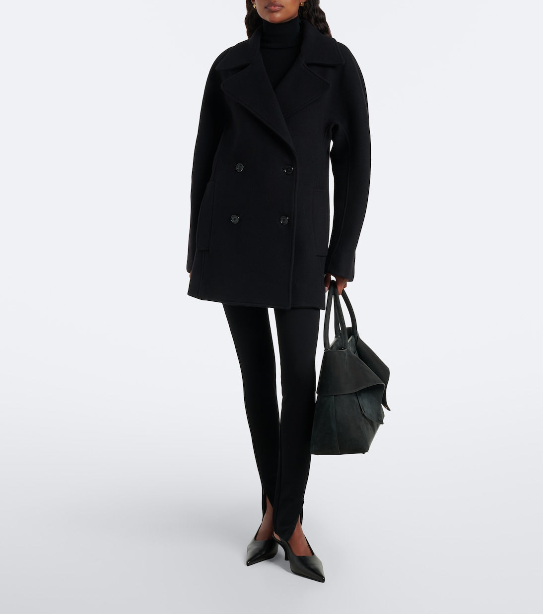 Toteme - Wool and cashmere-blend peacoat