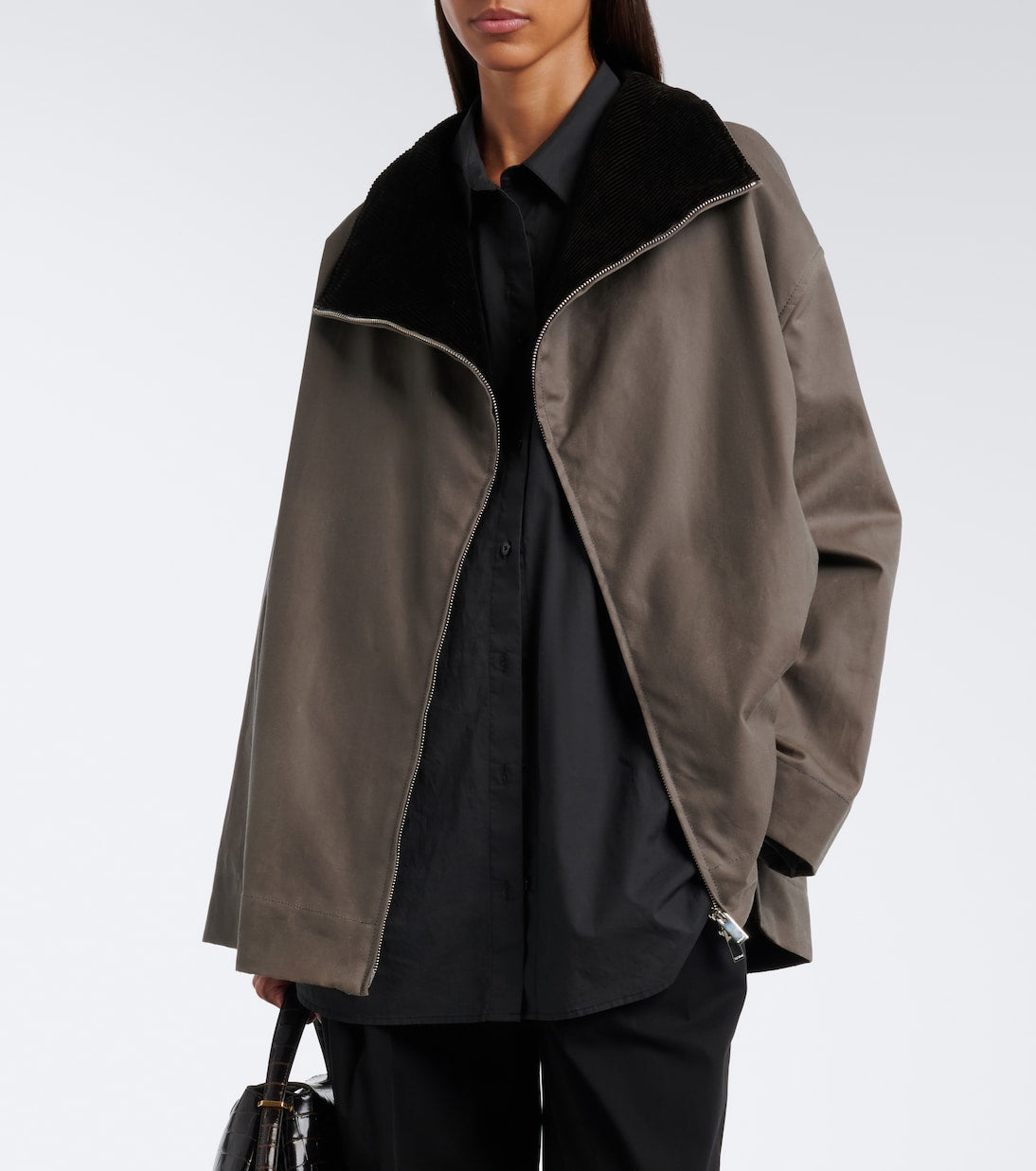 Toteme - Coated cotton jacket