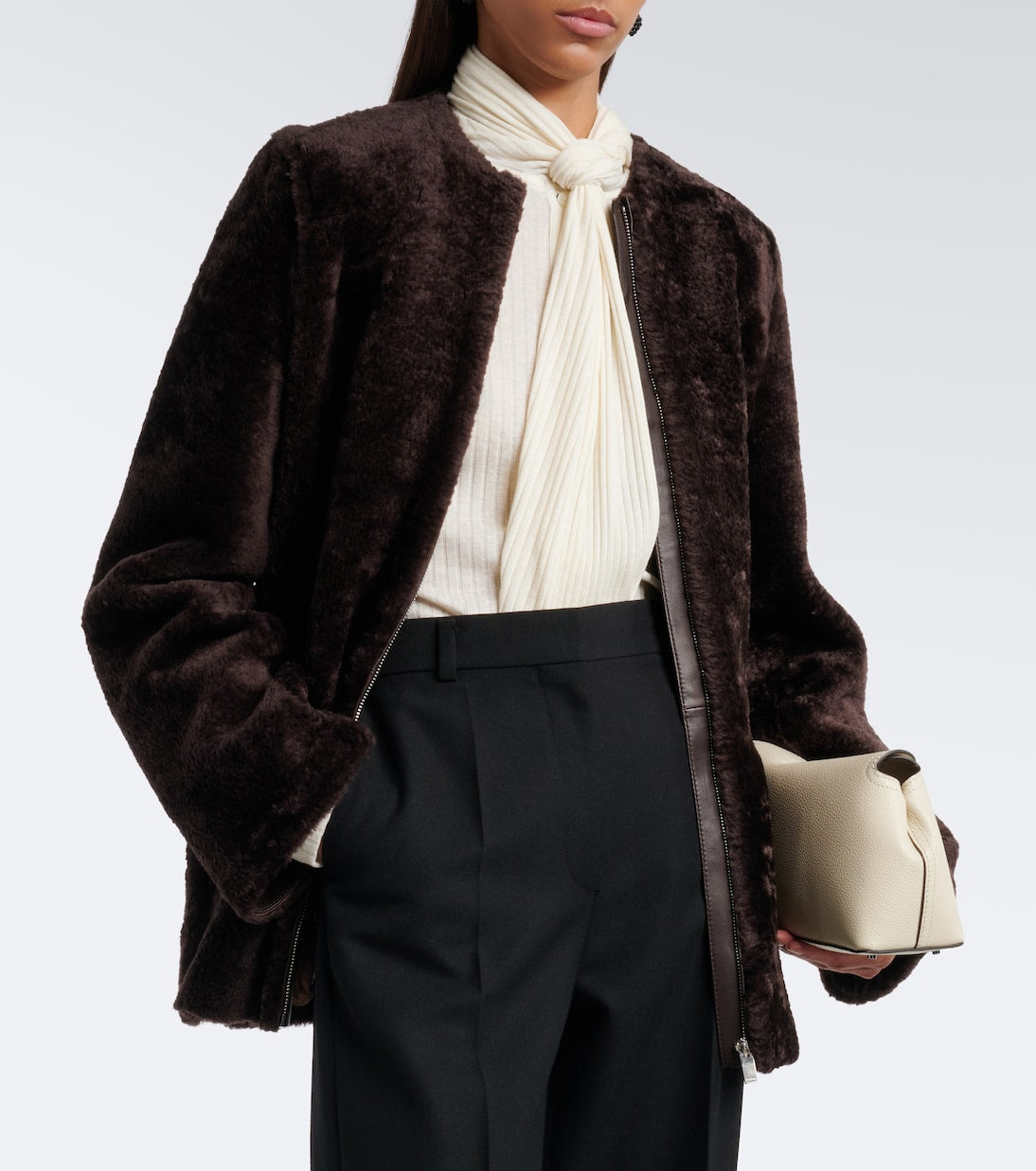 Toteme - Shearling jacket
