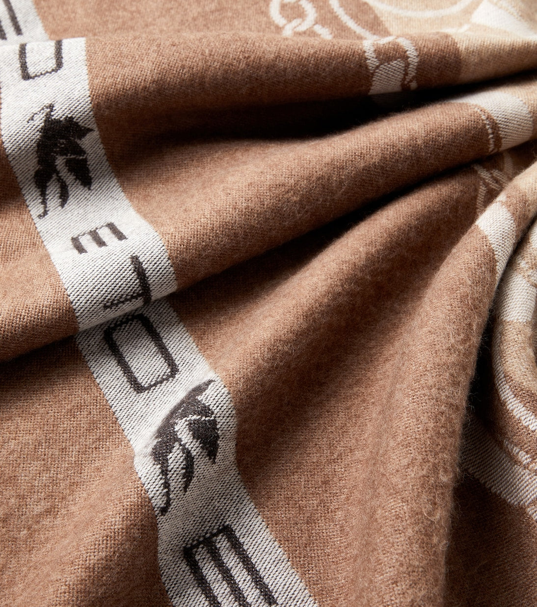 Etro - Fringe-trimmed wool jacquard throw