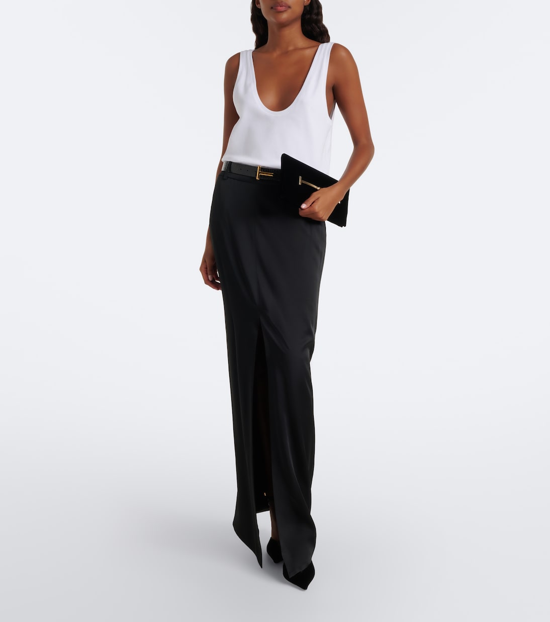 Tom Ford - Cotton-blend jersey tank top