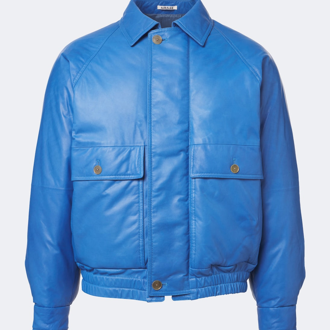 Auralee - Leather down jacket
