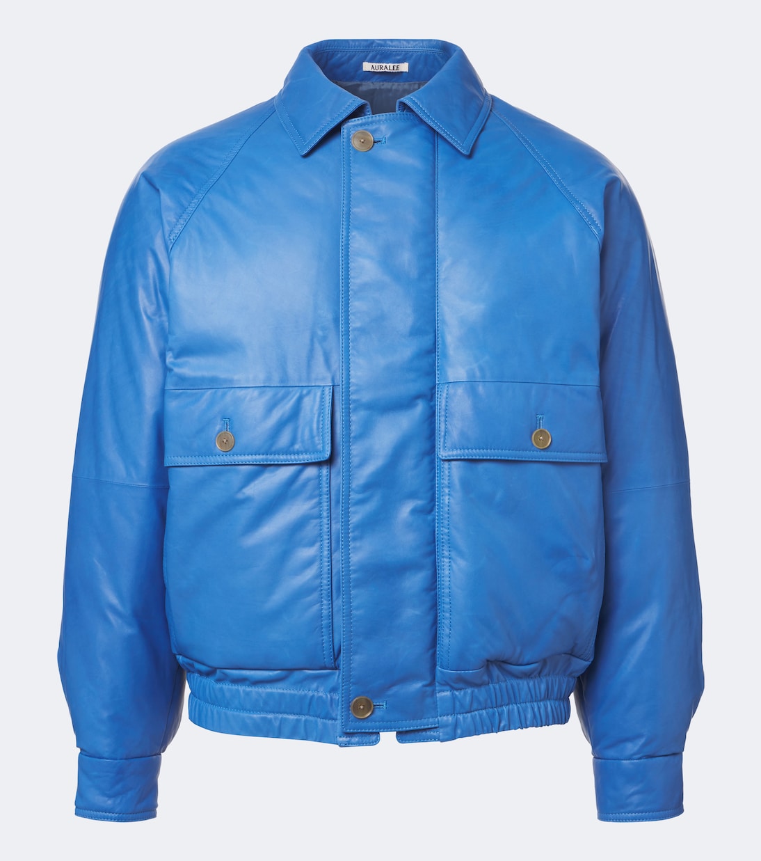 Auralee - Leather down jacket