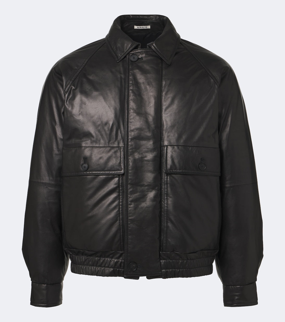 Auralee - Leather down jacket