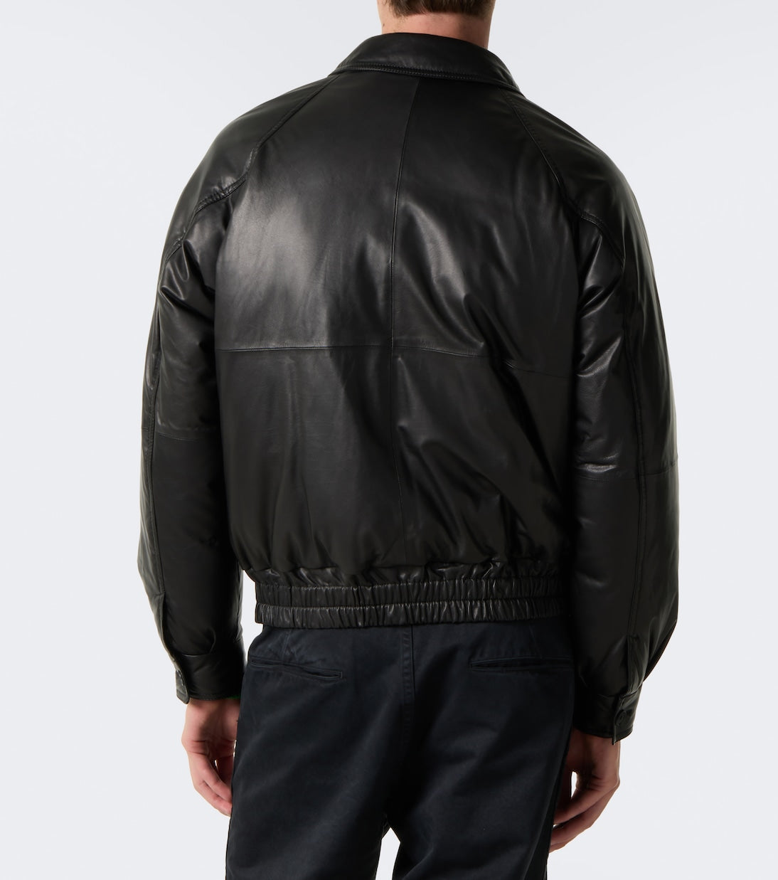 Auralee - Leather down jacket