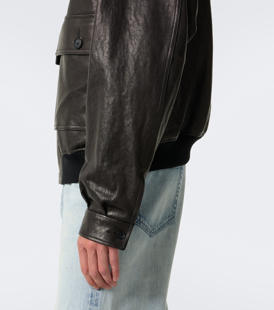 Auralee - Leather jacket