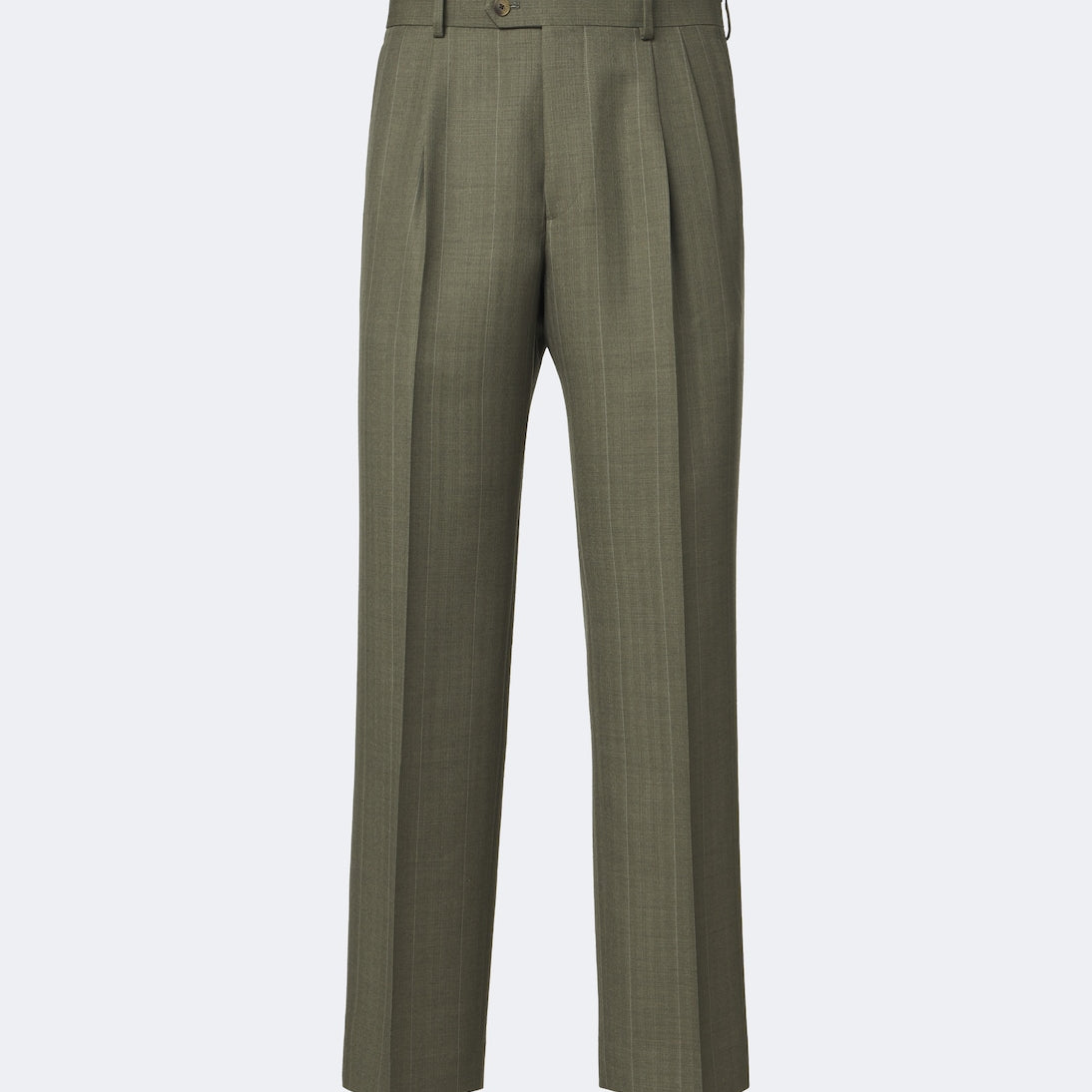 Auralee - Chalk stripe wool straight pants