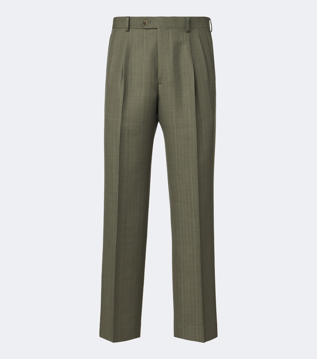 Auralee - Chalk stripe wool straight pants