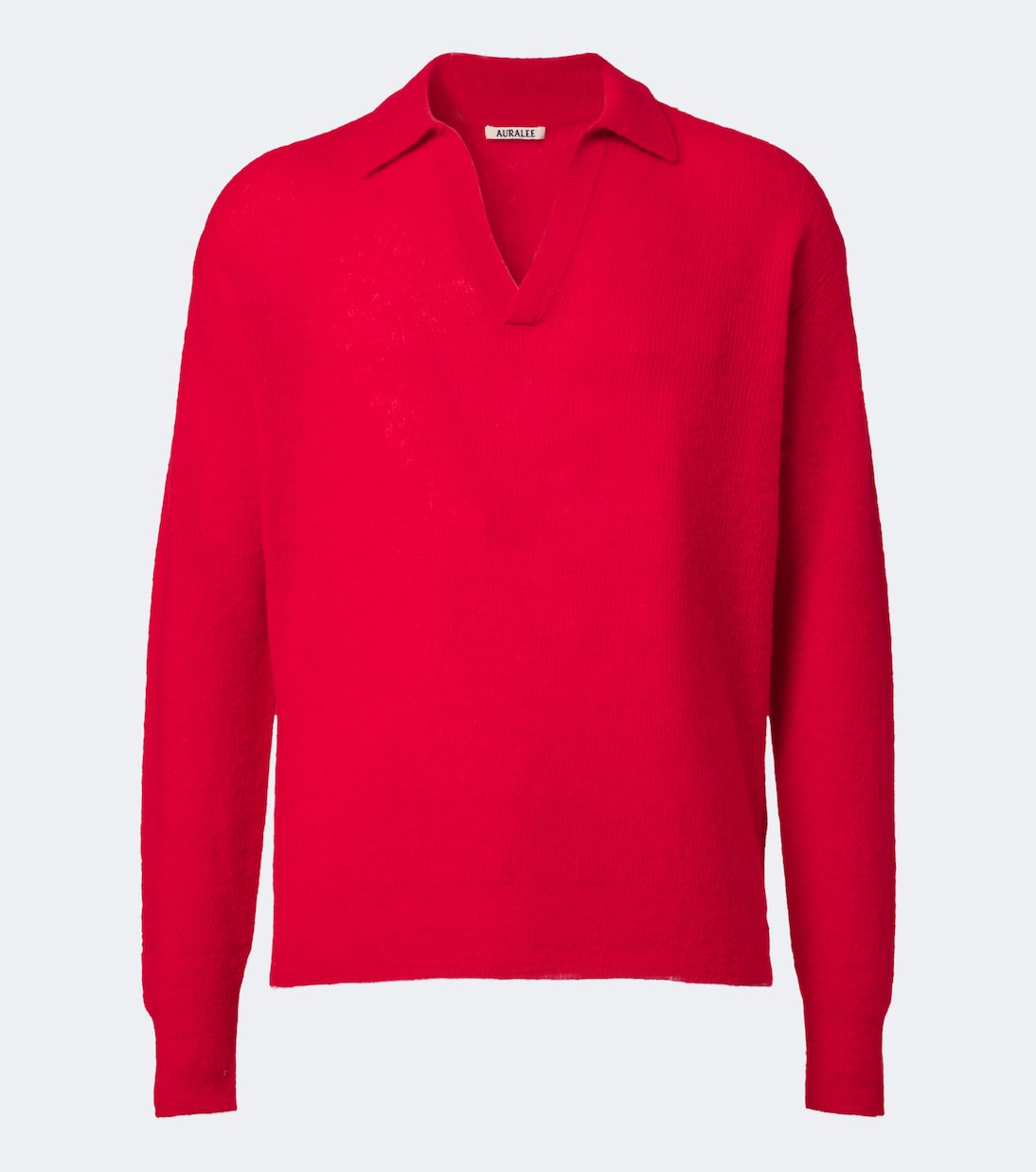 Auralee - Alpaca-blend polo sweater