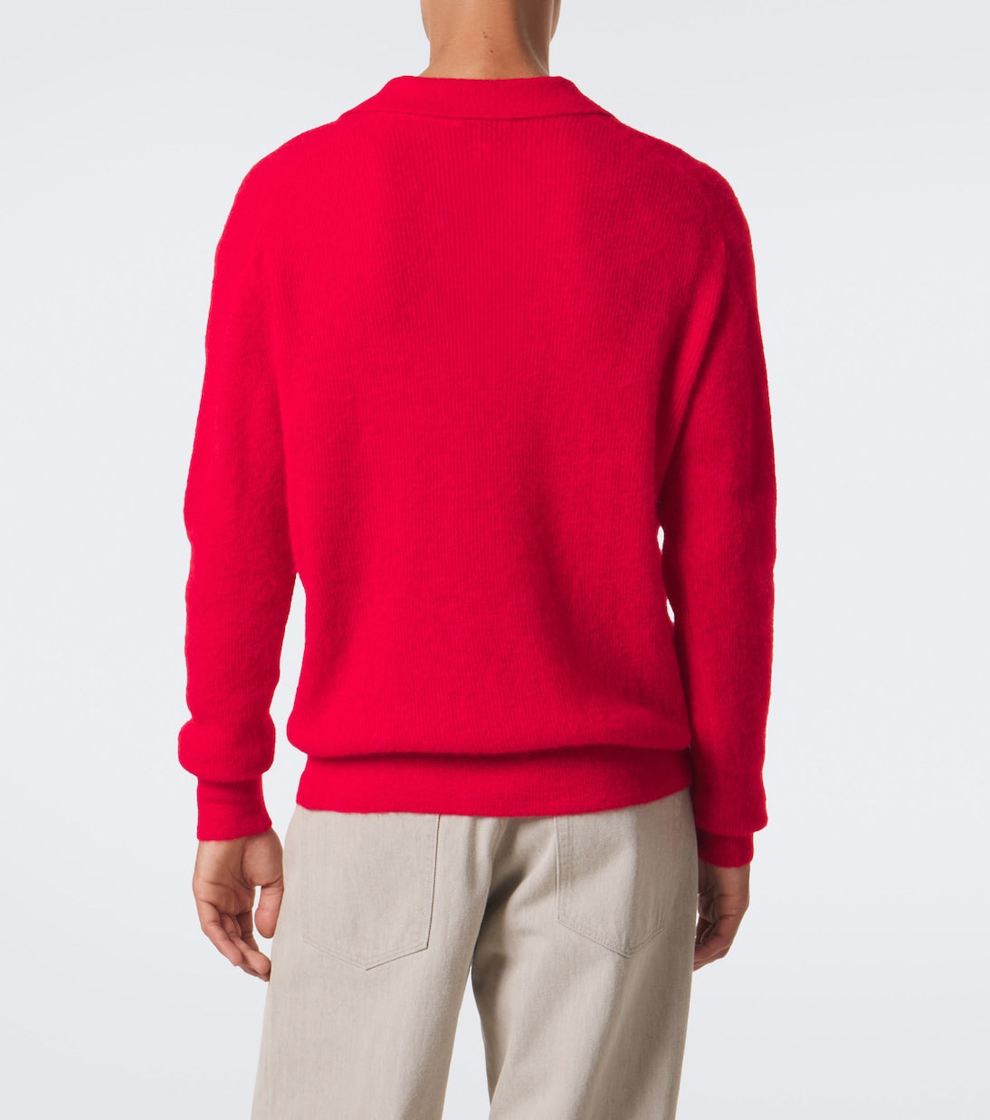 Auralee - Alpaca-blend polo sweater