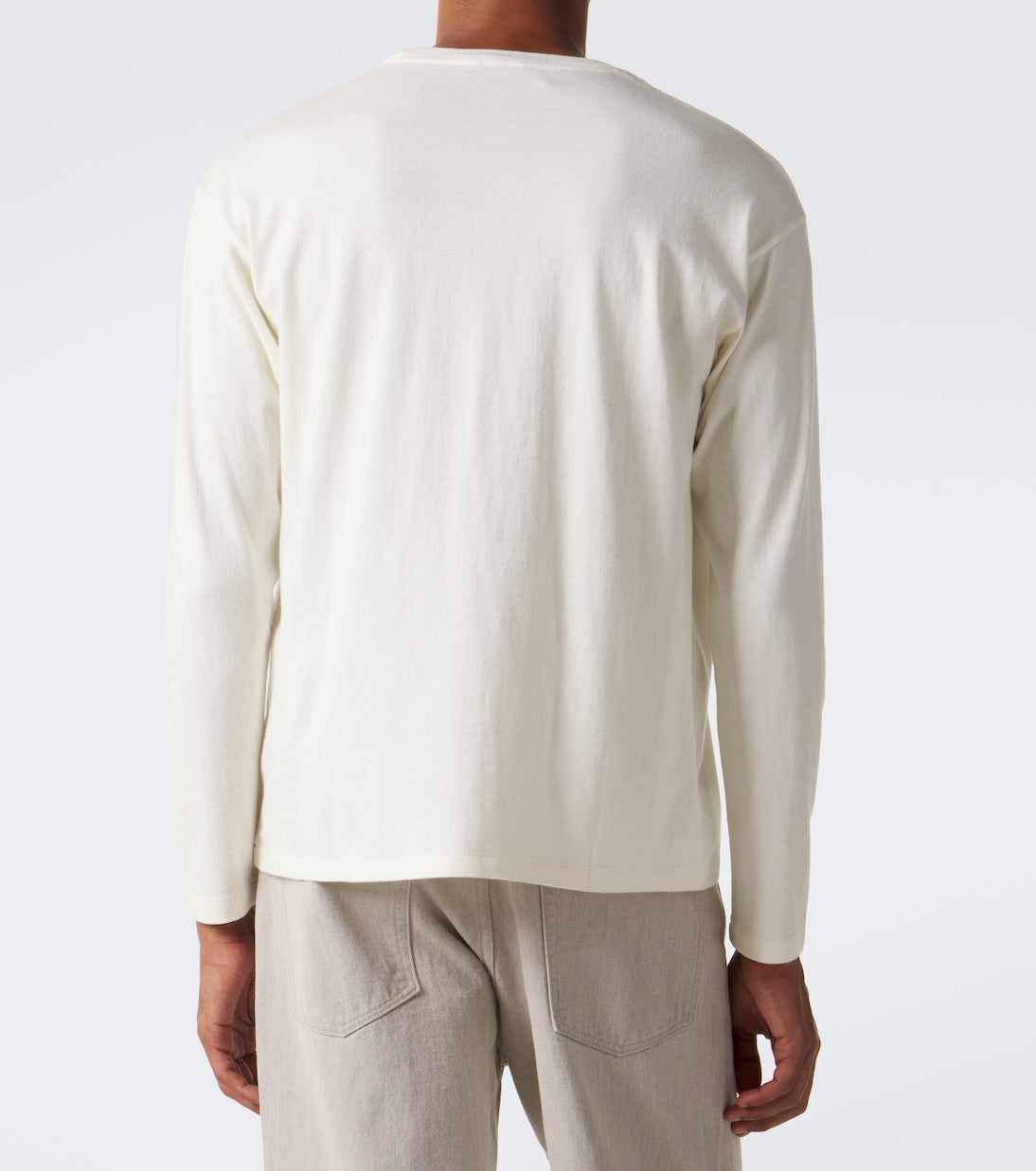 Auralee - Cotton and cashmere jersey T-shirt
