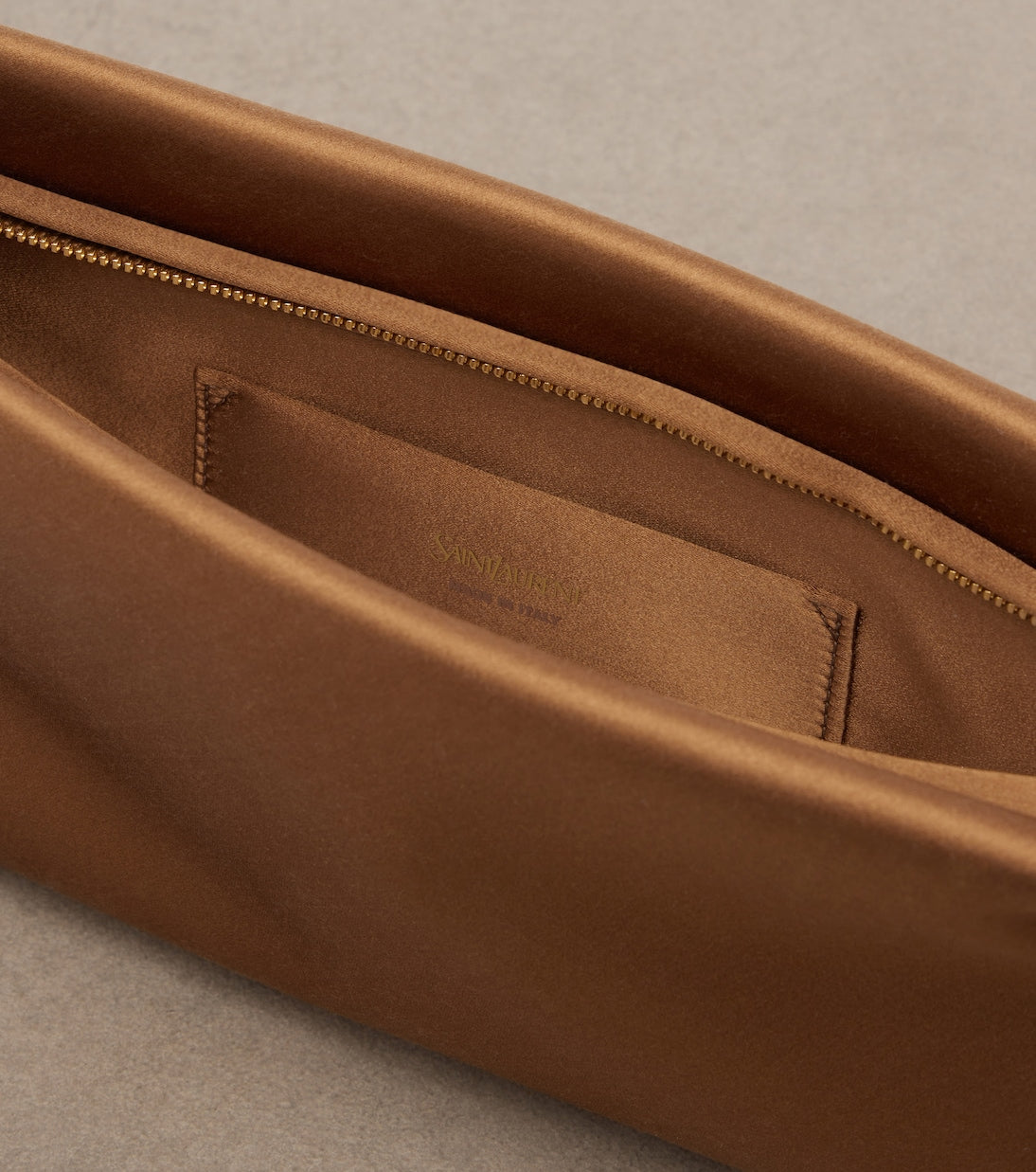 Saint Laurent - Evening satin clutch