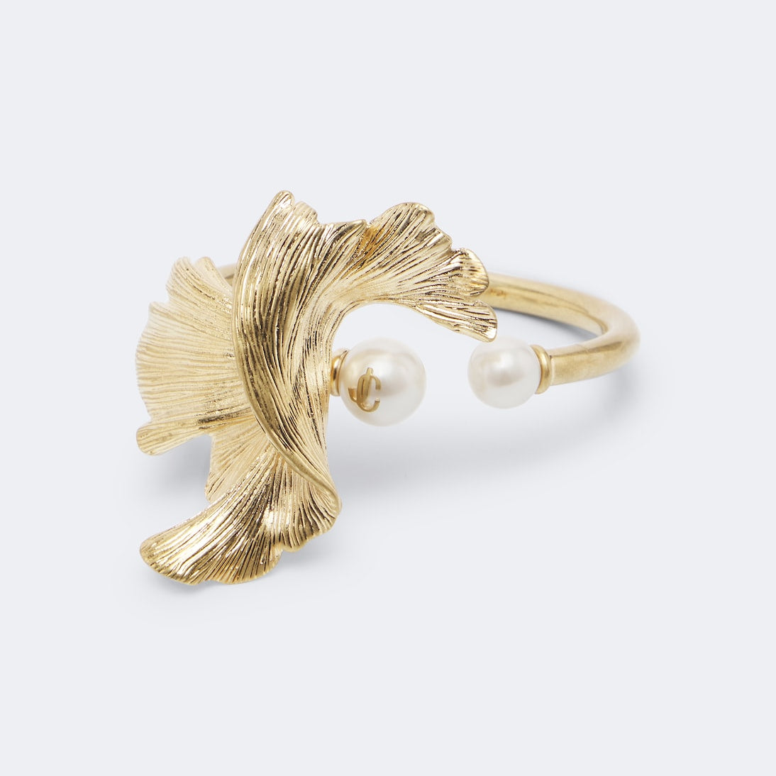 Jimmy Choo - Wave embellished cuff bracelet