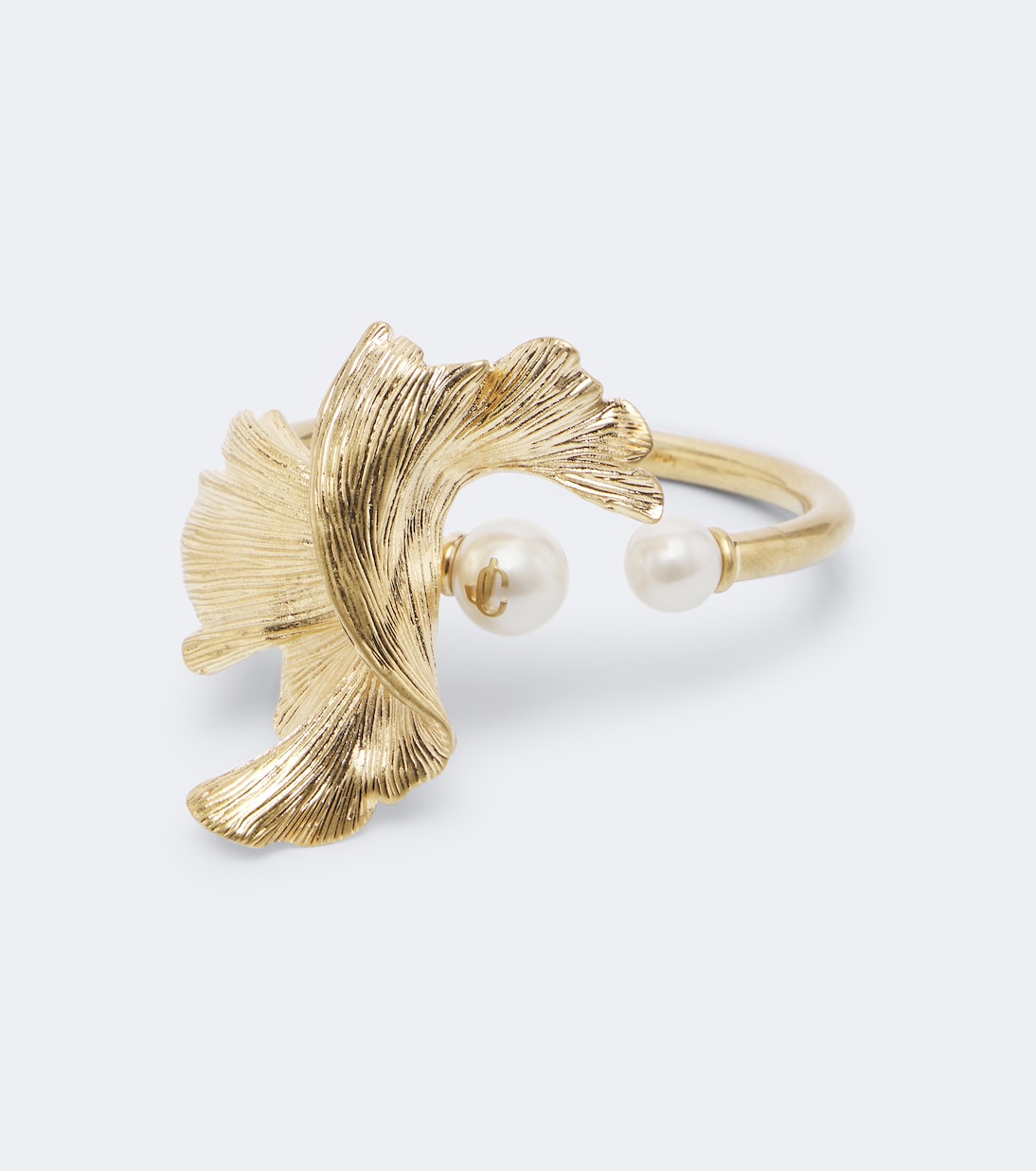 Jimmy Choo - Wave embellished cuff bracelet