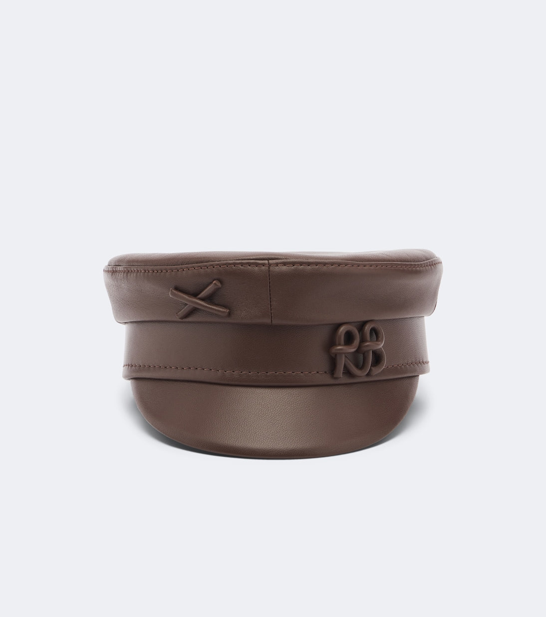 Ruslan Baginskiy - Logo leather newsboy cap