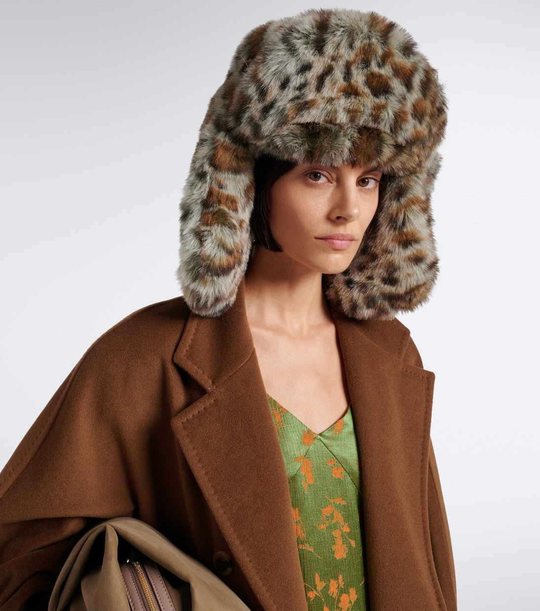 Ruslan Baginskiy - Leopard-print aviator hat