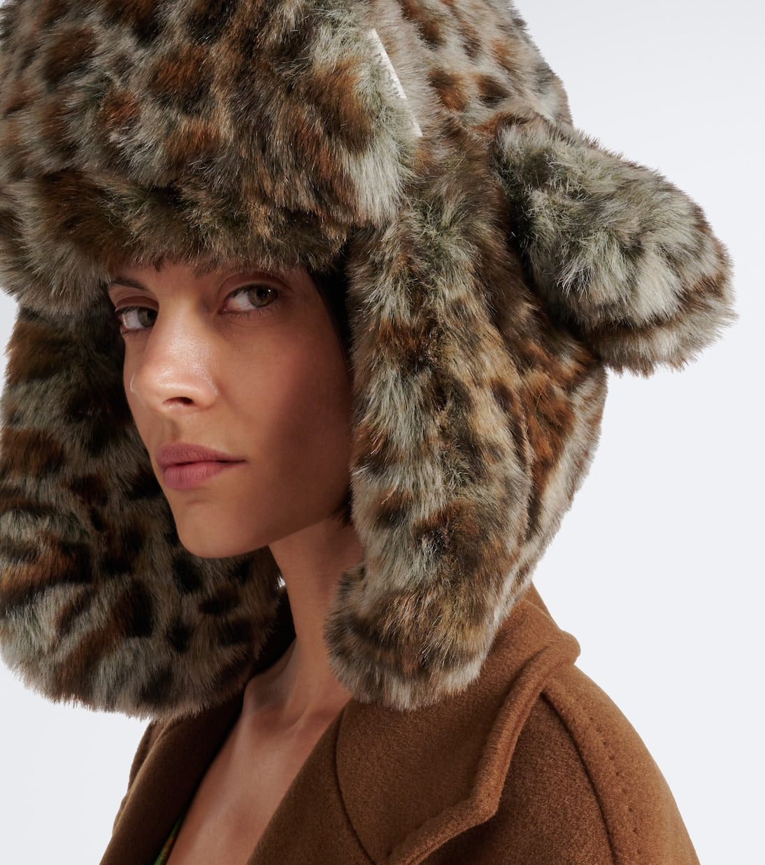 Ruslan Baginskiy - Leopard-print aviator hat