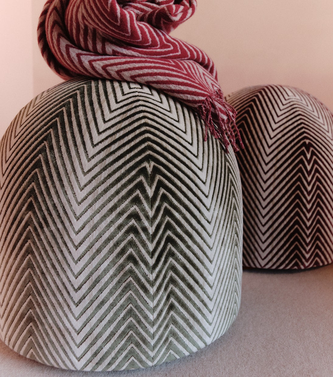 Missoni - Ziggy velvet pouf