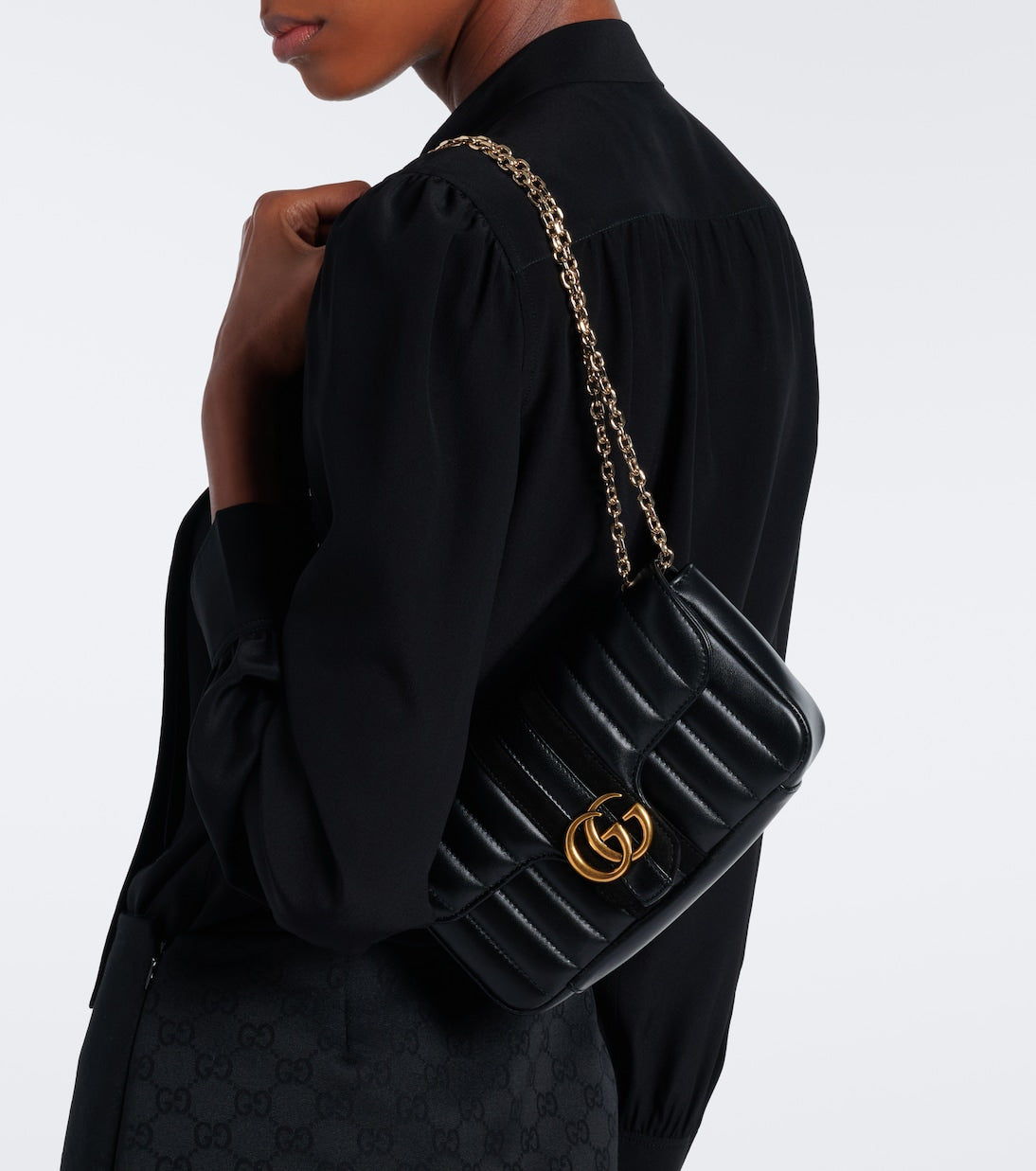 Gucci - Jetset GG Marmont Small shoulder bag