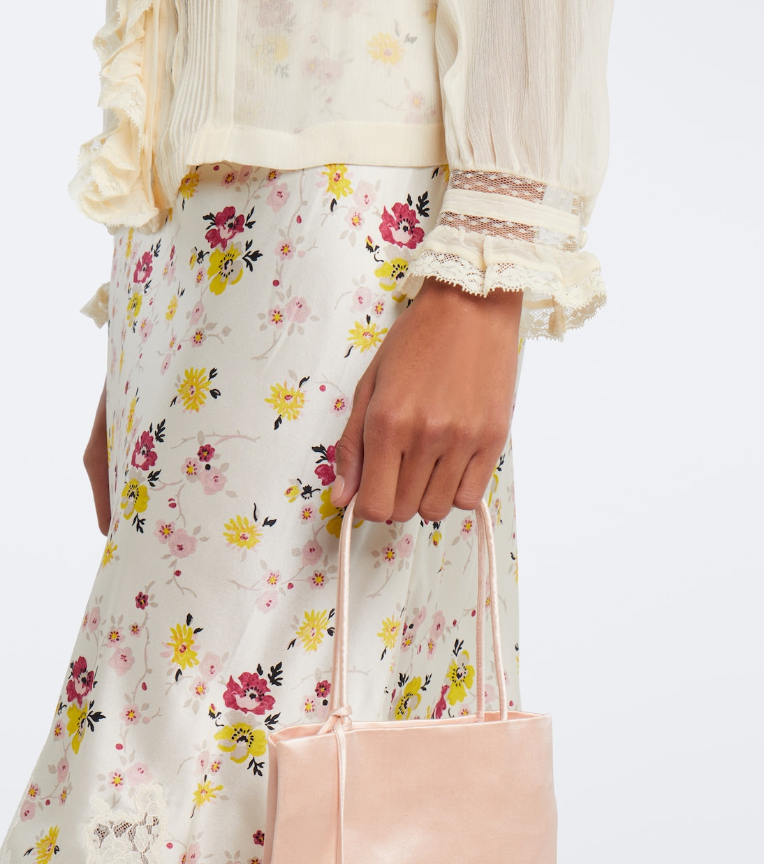 Dôen - Magdeline ruffled silk chiffon blouse