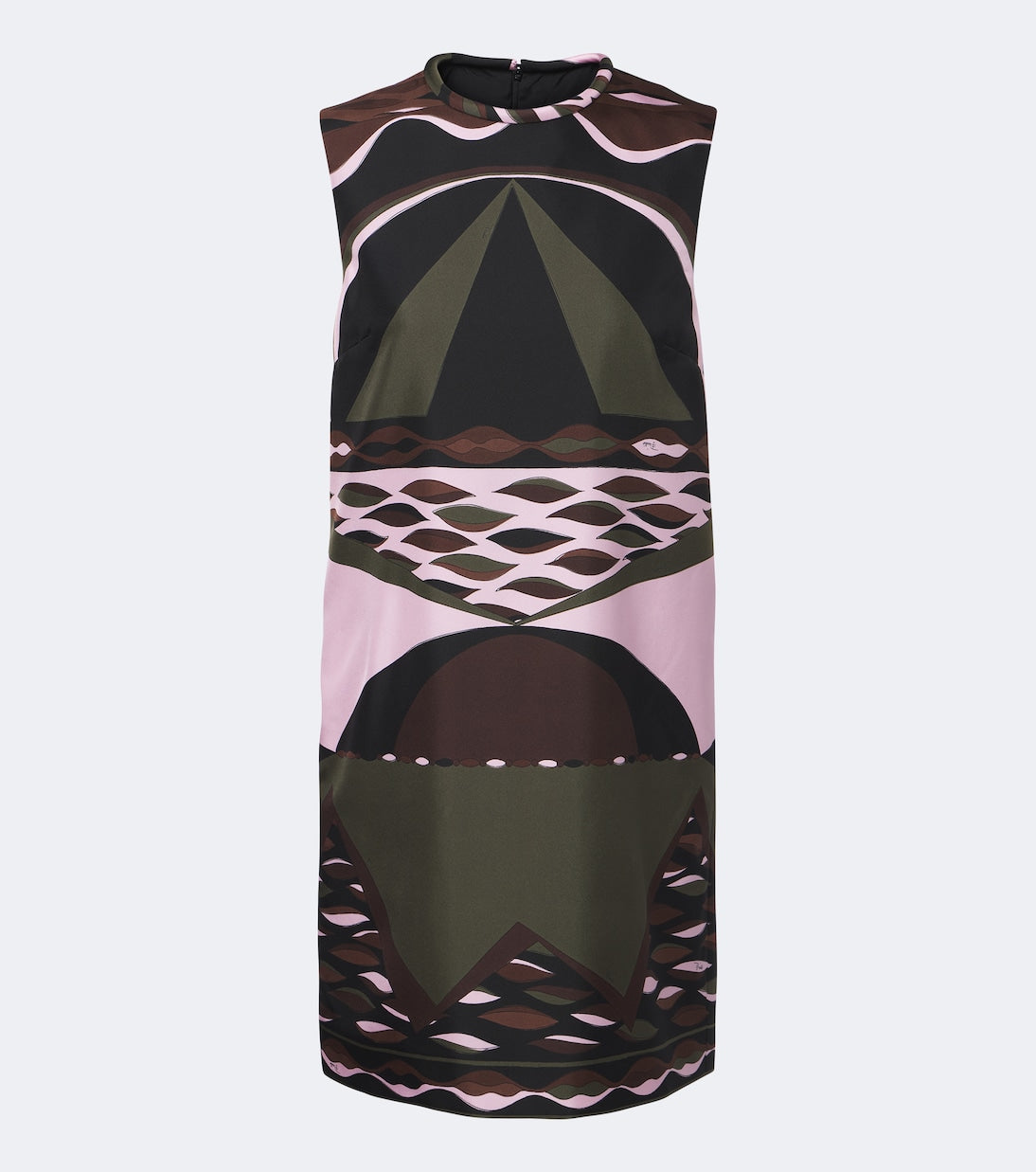 Pucci - Dune silk twill shift dress