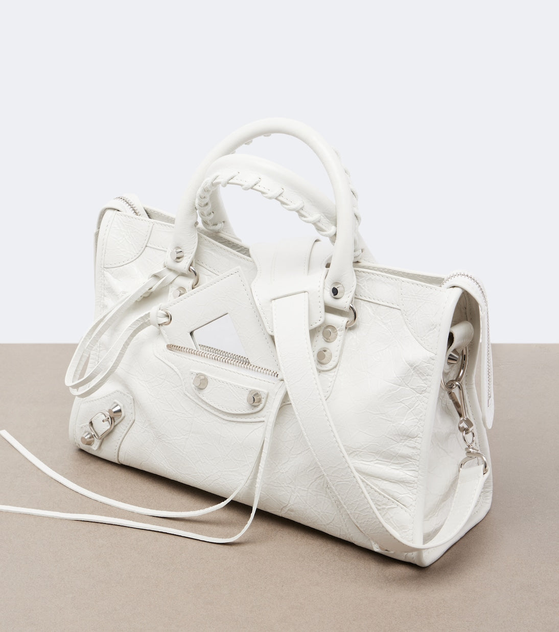 Balenciaga - Le City Small leather top-handle bag