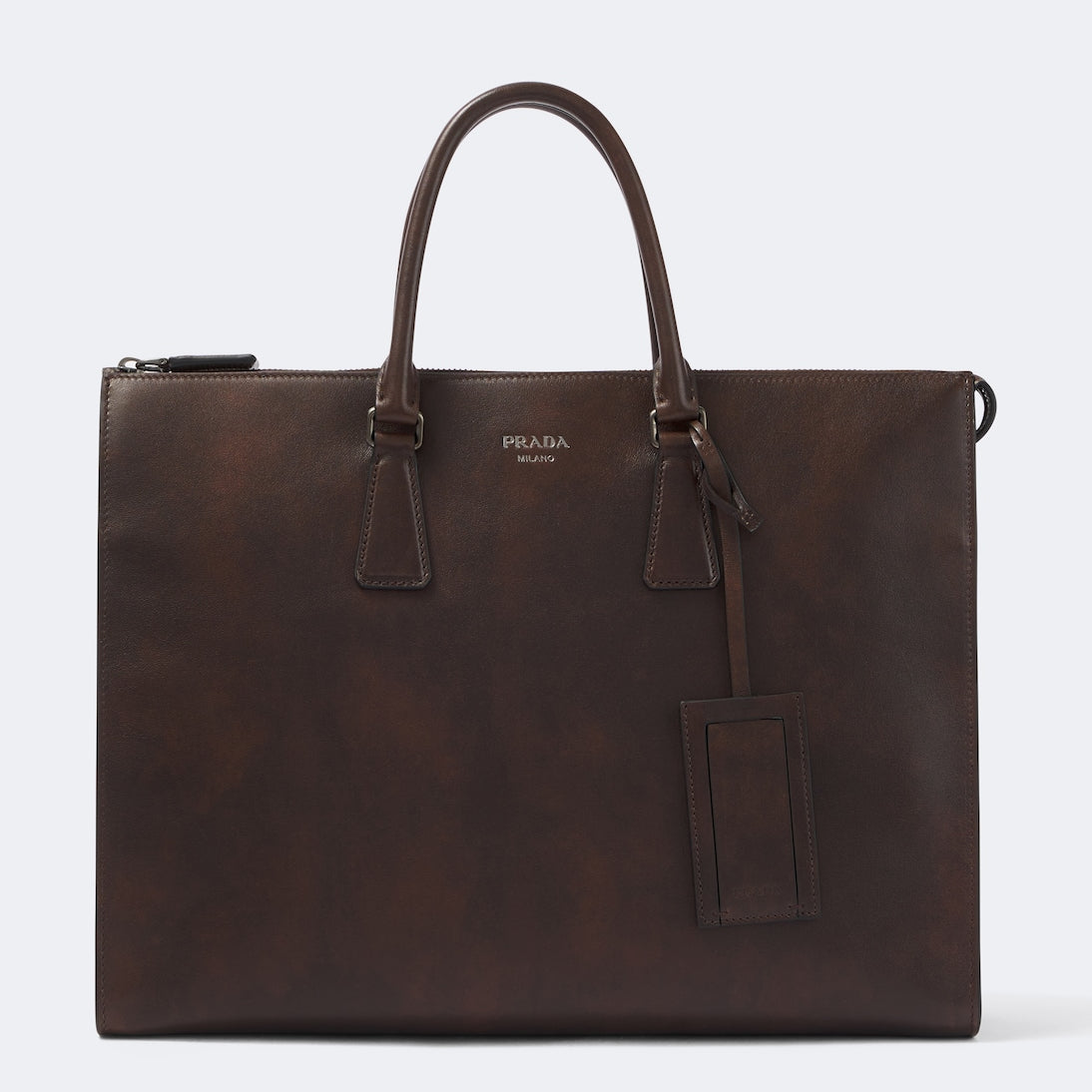 Prada - Leather briefcase