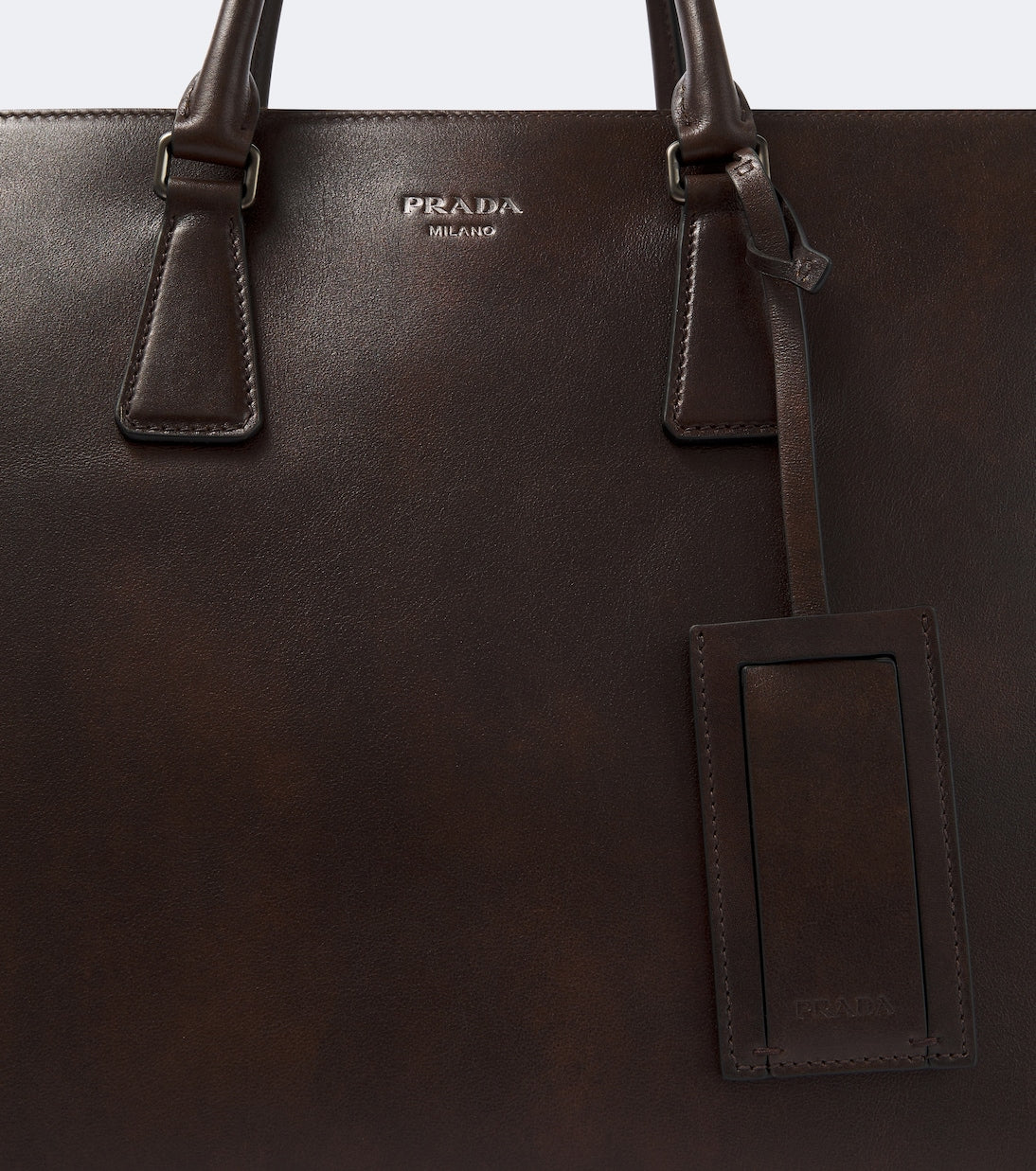 Prada - Leather briefcase