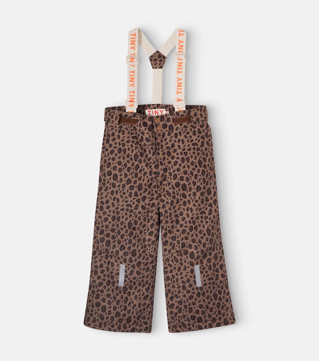 Tinycottons - Leopard-print ski salopettes