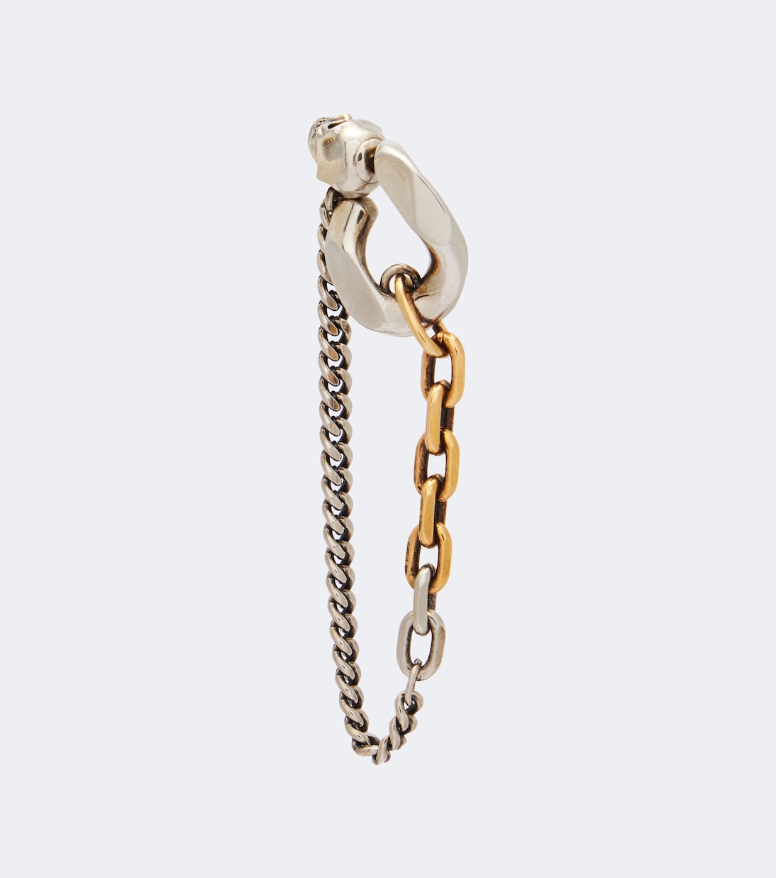McQueen - Dual Chain earrings