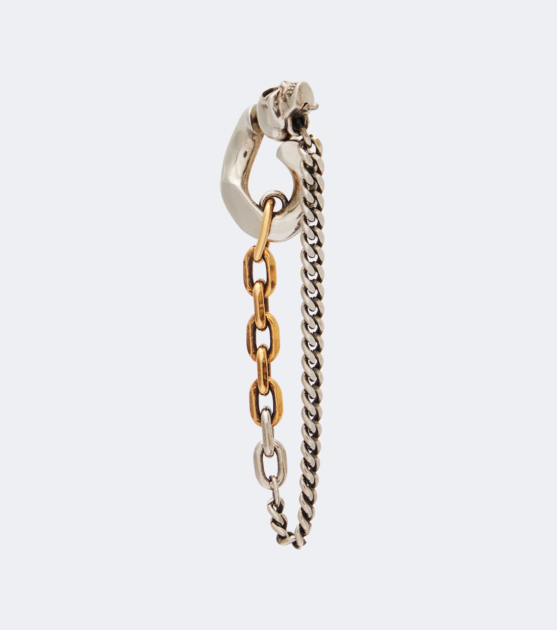 McQueen - Dual Chain earrings